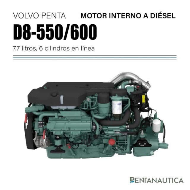 D8-550/600 Motor interno